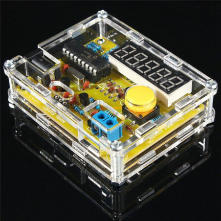 1Hz-50MHz digital frekvensmätare med PIC16F628A kristalltestare LED-display