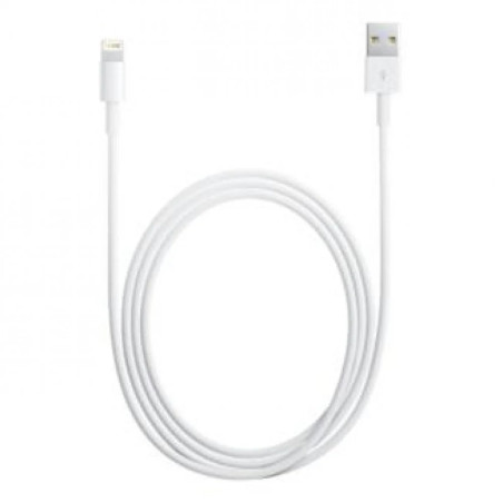 Cable Lightning a USB 2.0 de 1 m, color blanco, con certificación MFi de Apple para cargar y sincronizar iPhone, iPad e iPod.