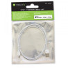 Cable Lightning a USB 2.0 de 1 m, color blanco, con certificación MFi de Apple para cargar y sincronizar iPhone, iPad e iPod.