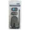 Kit Ricevitore Universale 433,92 MHz 2 Canali con 2 Radiocomandi – 12/24V AC/DC per Cancelli, Serrande e Luci Z549