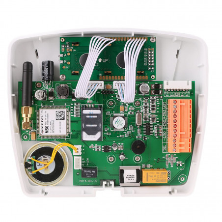 GSM and PSTN dialer remote control for boiler gate opener anti-theft alarm