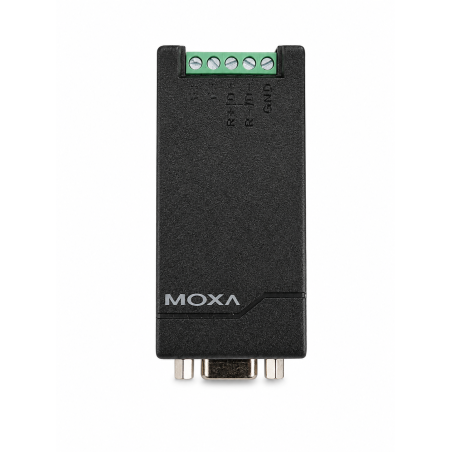 Convertisseur industriel MOXA TCC-80 RS-232 vers RS-422/RS-485 alimenté par port