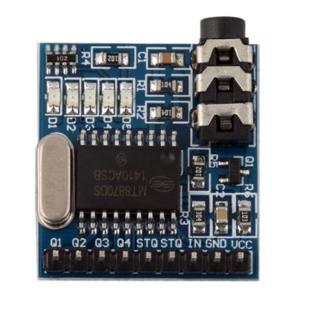 Modulo Decoder DTMF MT8870 5V con Uscite Digitali per Arduino Microcontrollori