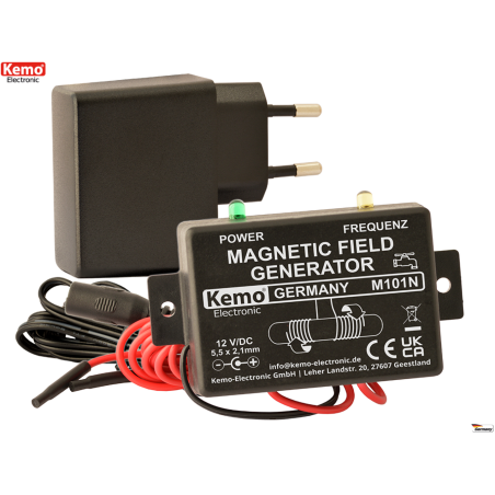 Détartrant électronique pour canalisations Kemo M101N avec alimentation 220 V