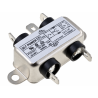 QLT POWER FYK10T1 250 V AC 10 A EMI-anti-interferentie netfilter met Faston-aansluiting