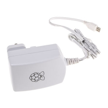 Official 5V 2A Micro USB B Universal Plug Power Supply for Raspberry Pi