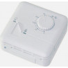 Manual electronic thermostat hot cold heating air conditioning