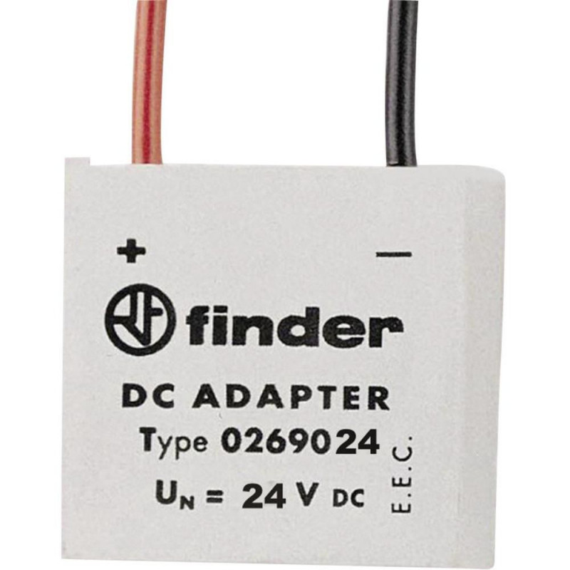 FINDER 026.9 Accesorio de bobina de 24 V CC para relés de enclavamiento de la serie 26