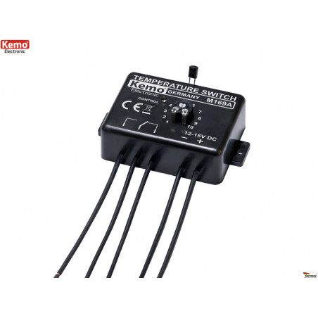 High precision hot cold electronic thermostat 0-100 ° C 12-15V DC relay