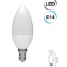 Lampadina LED a candela 7W E14 500 lumen bianco freddo A+ Electraline 63239