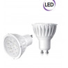 1 x LED Spot Bulb 5W GU10 400 lumens warm light A + Electraline 63284