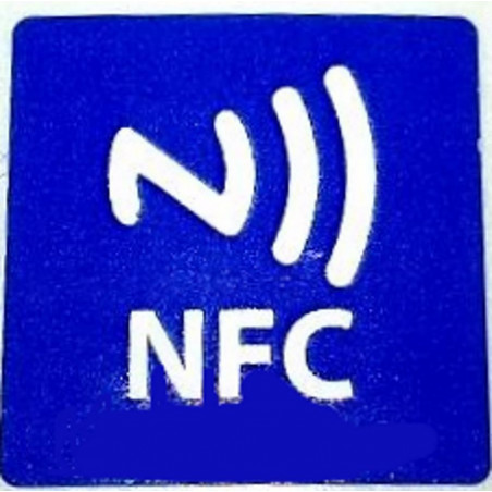 MICRO adhesive NFC TAG size 19 x 19 mm for smartphone