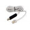 Cable USB RJ45 compatible con Windows 10 para MCEE USB y SOLAR